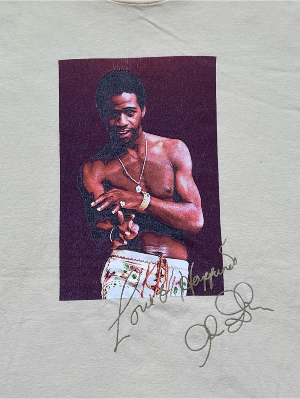 Supreme Al Green Tee Men's White T-Shirt Short Sleeve Graphic Print Size Medium - Picture 4 of 8
